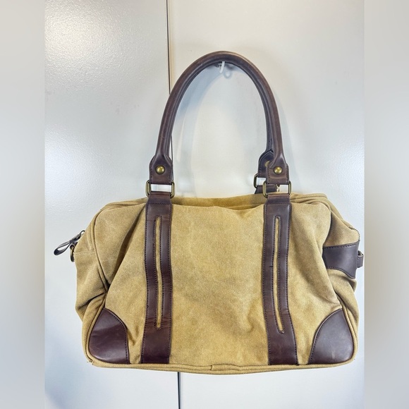 PX Los Angeles Hand-held travel bag with brown and beige leather handles‎ - Picture 6 of 8